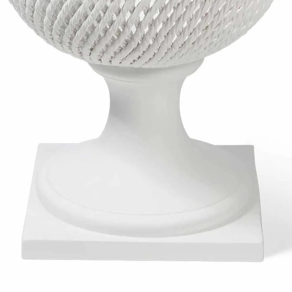 Dekorative Keramikvase für den Innenbereich, handgefertigt in Italien - Napoleon