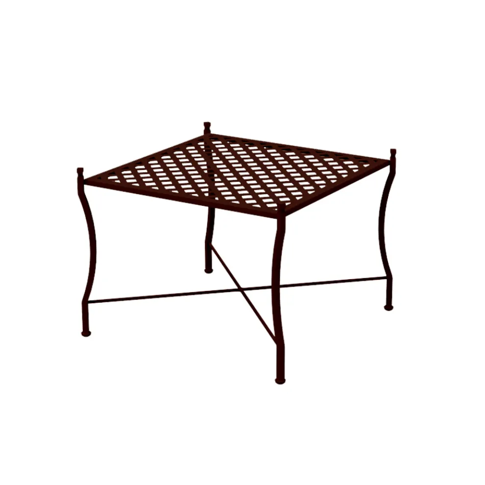 Klappbarer Outdoor-Couchtisch aus verzinktem Stahl Made in Italy - Selvaggia