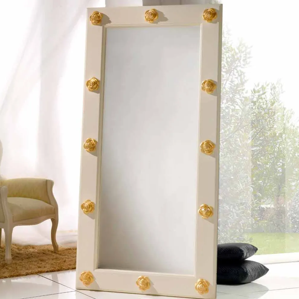 Vertikaler Deko Stand und Wandspiegel  Abel