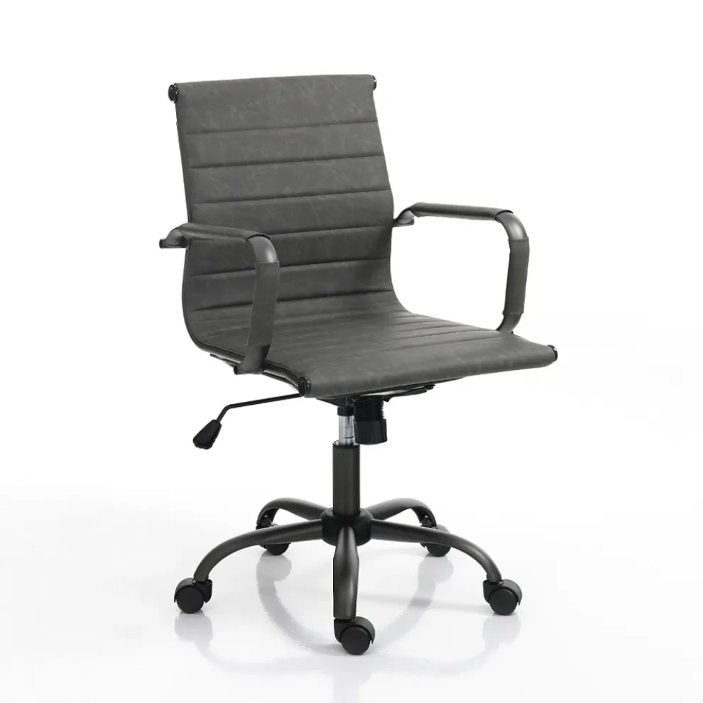 Bürosessel mit hoher oder niedriger Rückenlehne – Rubidio