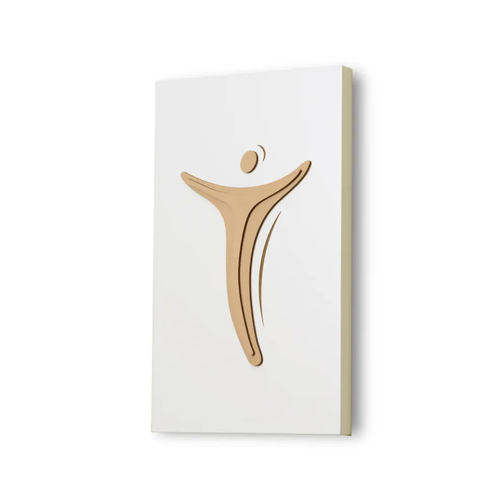 Tafel mit der Darstellung der Erlösung, lasergraviert, hergestellt in Italien – Dalila