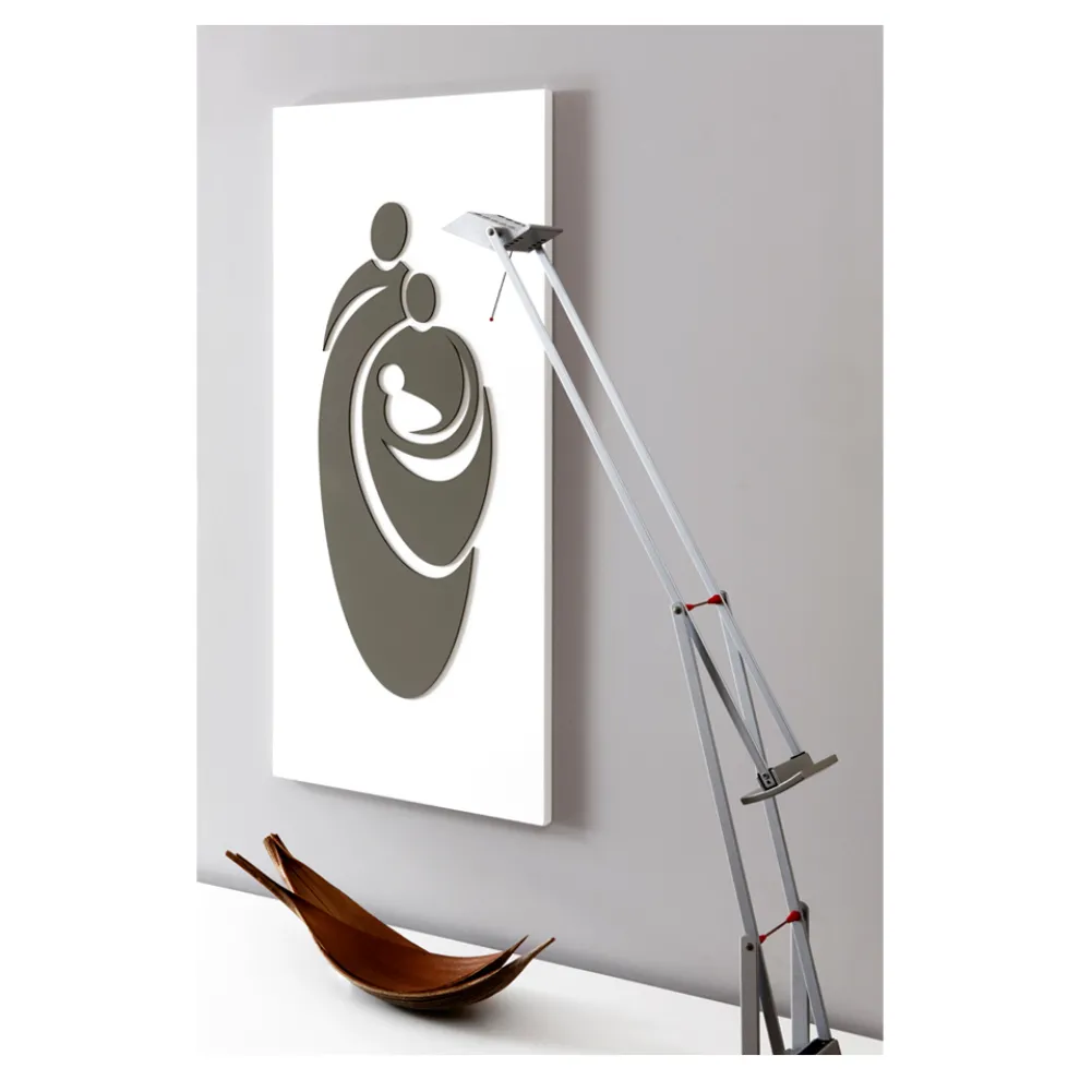 Tafel mit der lasergravierten Familie Made in Italy – Chiaki