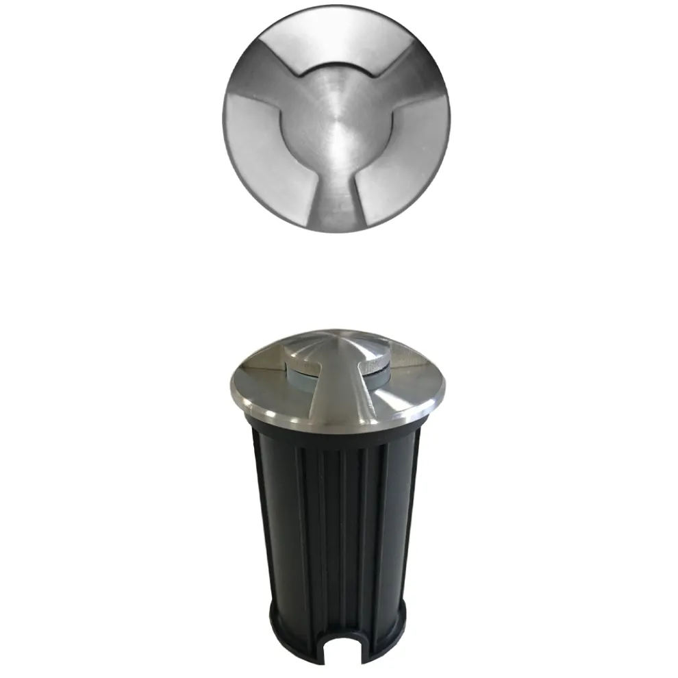 4-teiliger versenkter LED-Spotmarker aus Edelstahl - Elisir