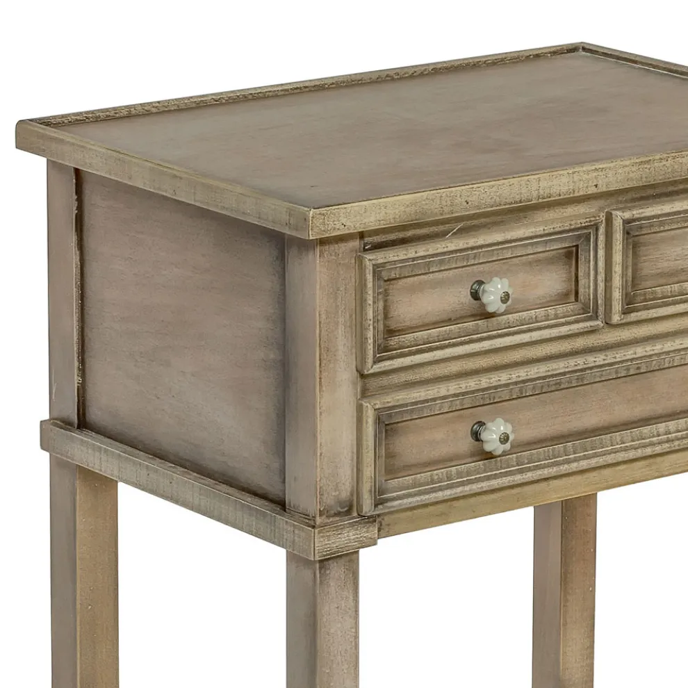 Telefontisch mit 3 Schubladen und Regal Made in Italy - Culsu