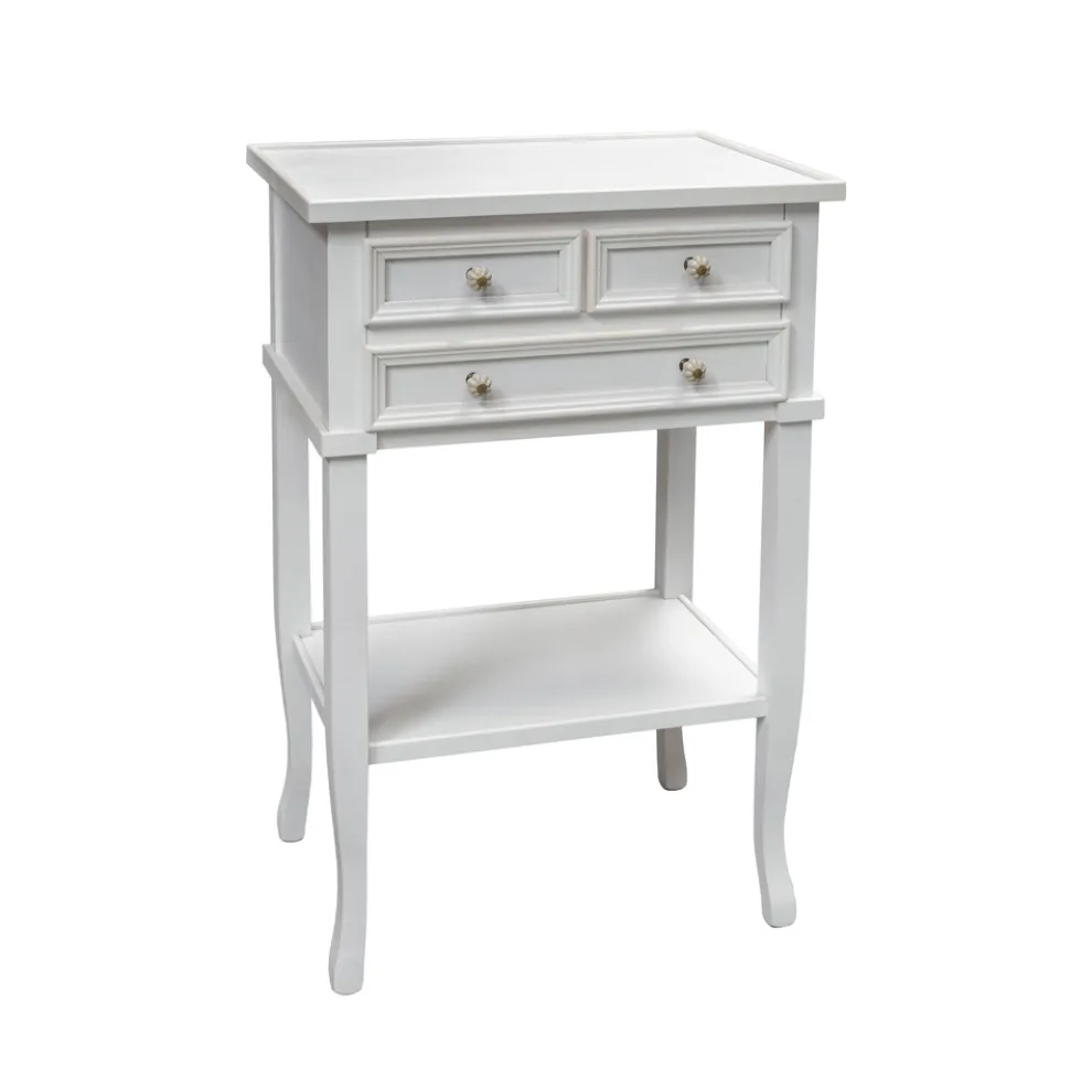 Telefontisch mit 3 Schubladen und Regal Made in Italy - Culsu