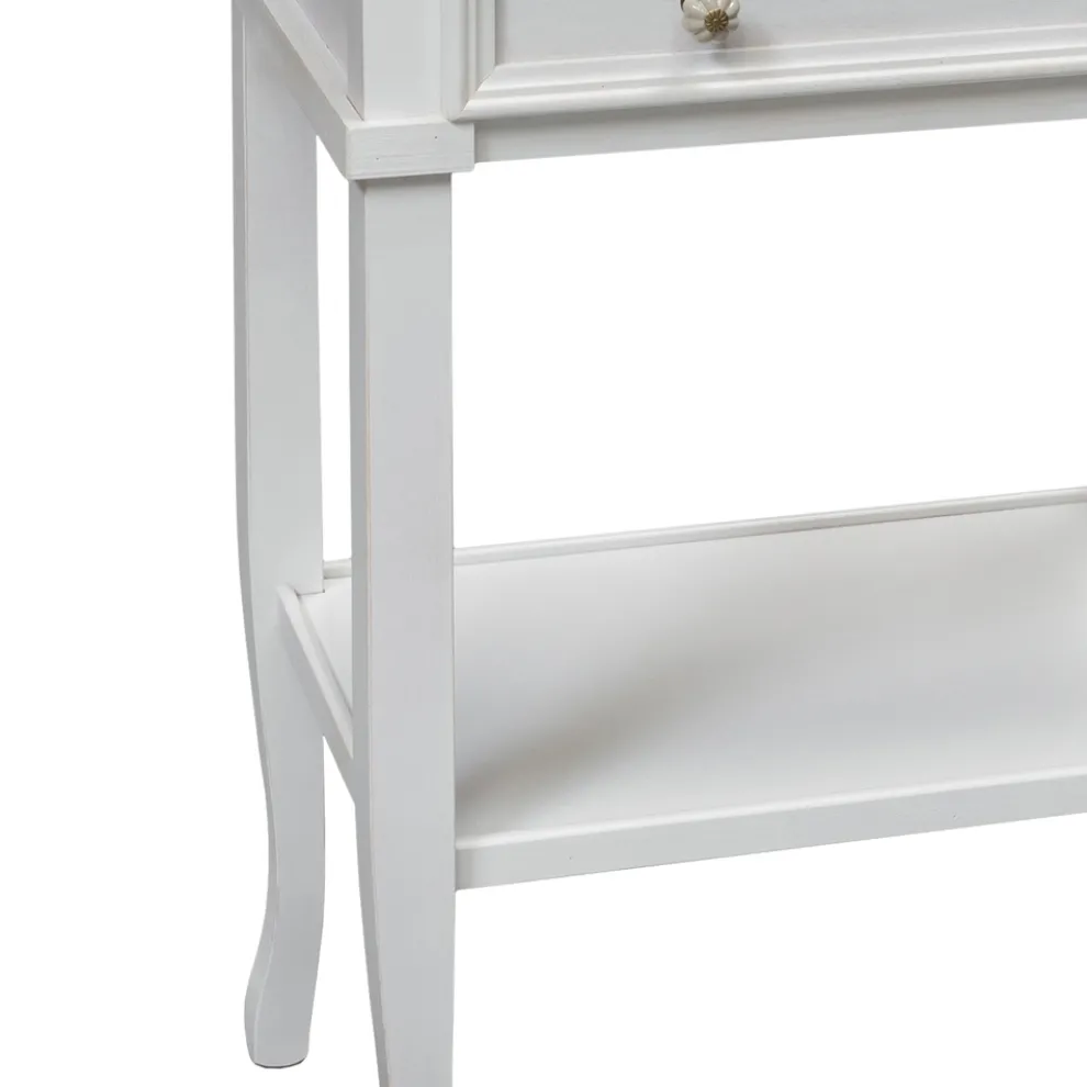 Telefontisch mit 3 Schubladen und Regal Made in Italy - Culsu