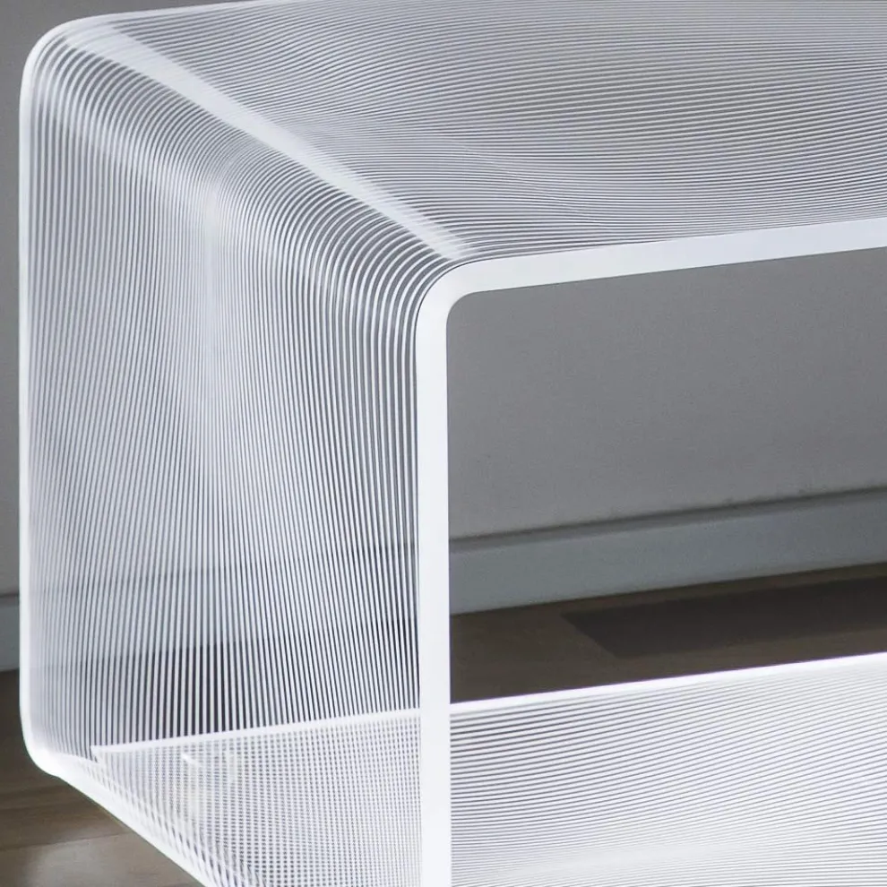 Tisch Bright LED RGB Transparent Acryl Laser Decor - Robiola