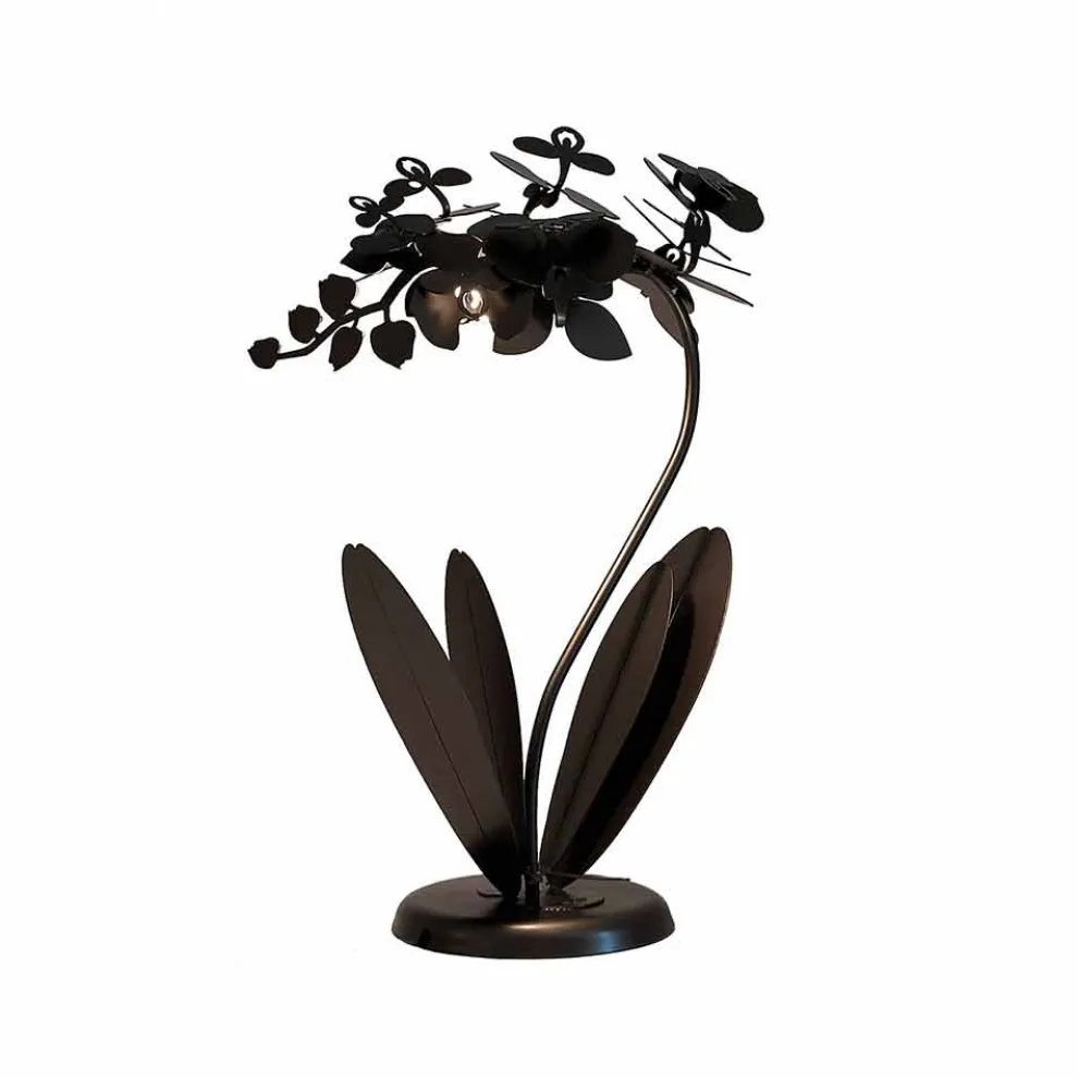 Tischlampe aus Eisen in modernem Design Made in Italy - Amorpha