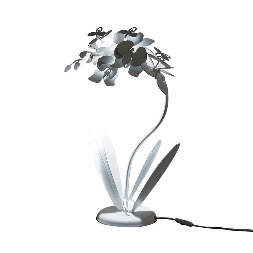 Tischlampe aus Eisen in modernem Design Made in Italy - Amorpha