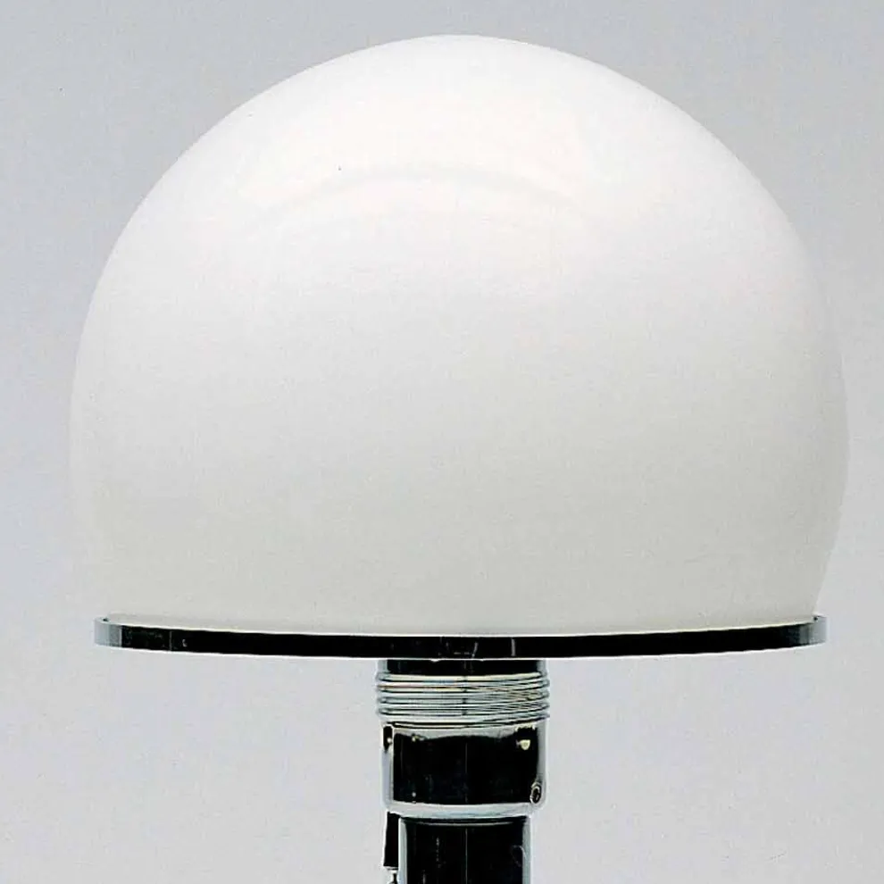 Tischlampe aus Glas mit Opalschirm Made in Italy - Dacca