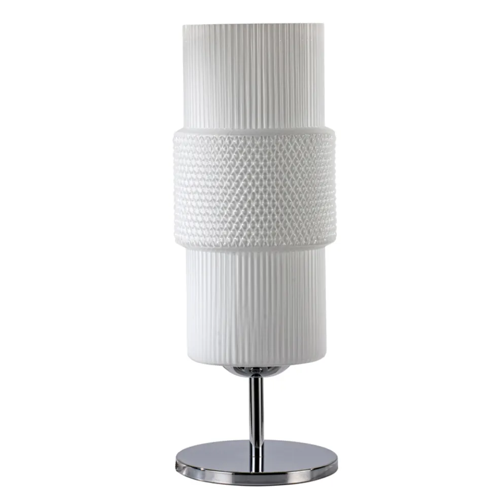 Tischlampe aus mundgeblasenem Glas in Venedig und Metall - Satomi