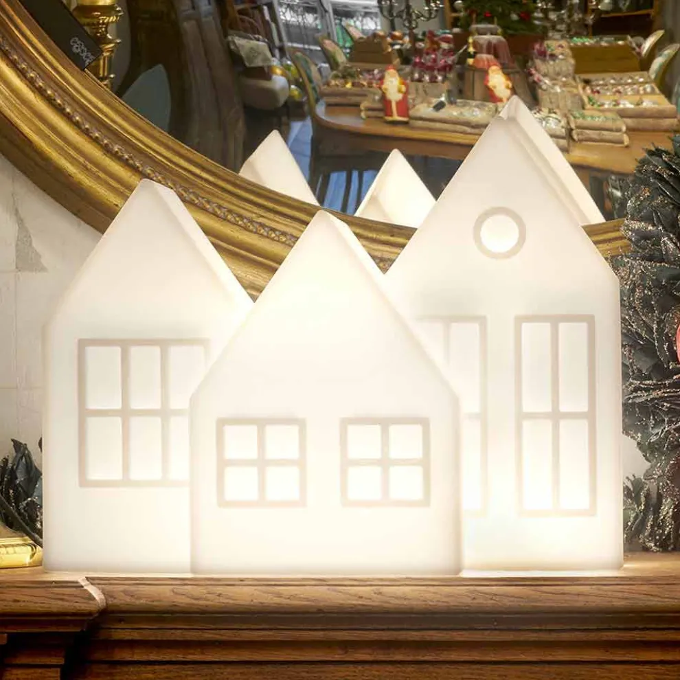 Tischlampe Casette Led weiß oder rot Design Slide Made in Italy - Kolme