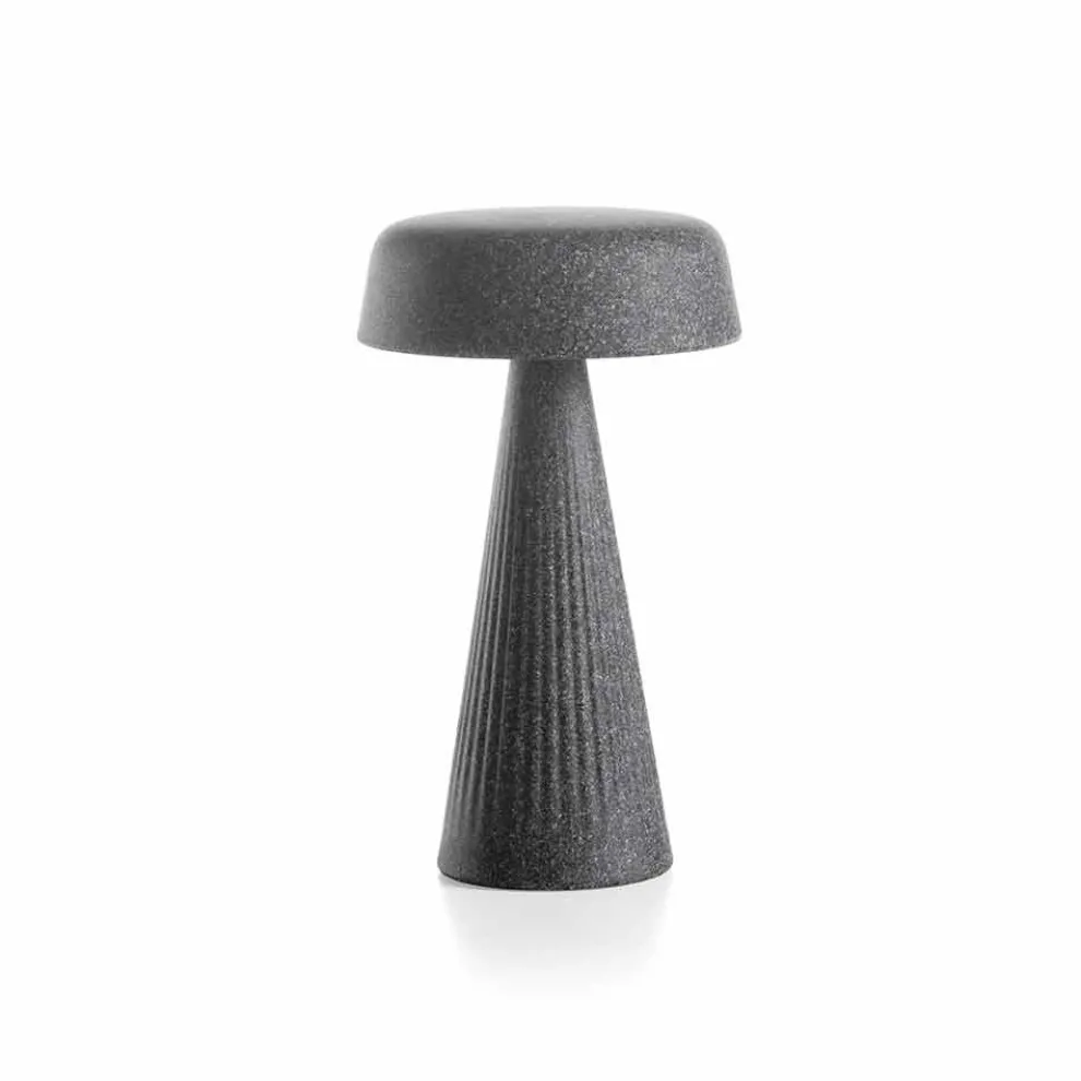Tischlampe mit Struktur aus Polyethylen Hergestellt in Italien - Desmond