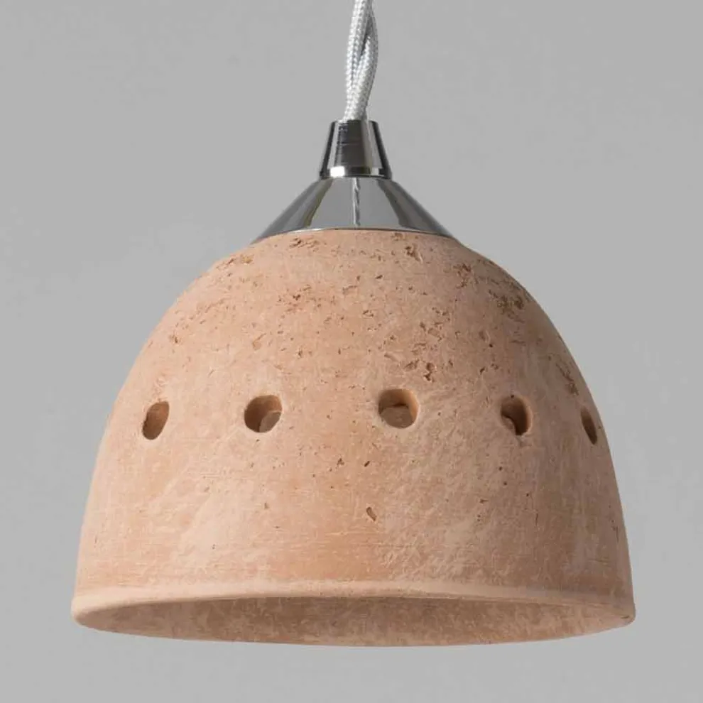 Toscot Apuane Pendellampe ohne Rosette Made in Toscana