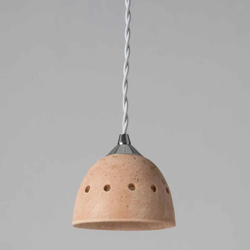 Toscot Apuane Pendellampe ohne Rosette Made in Toscana