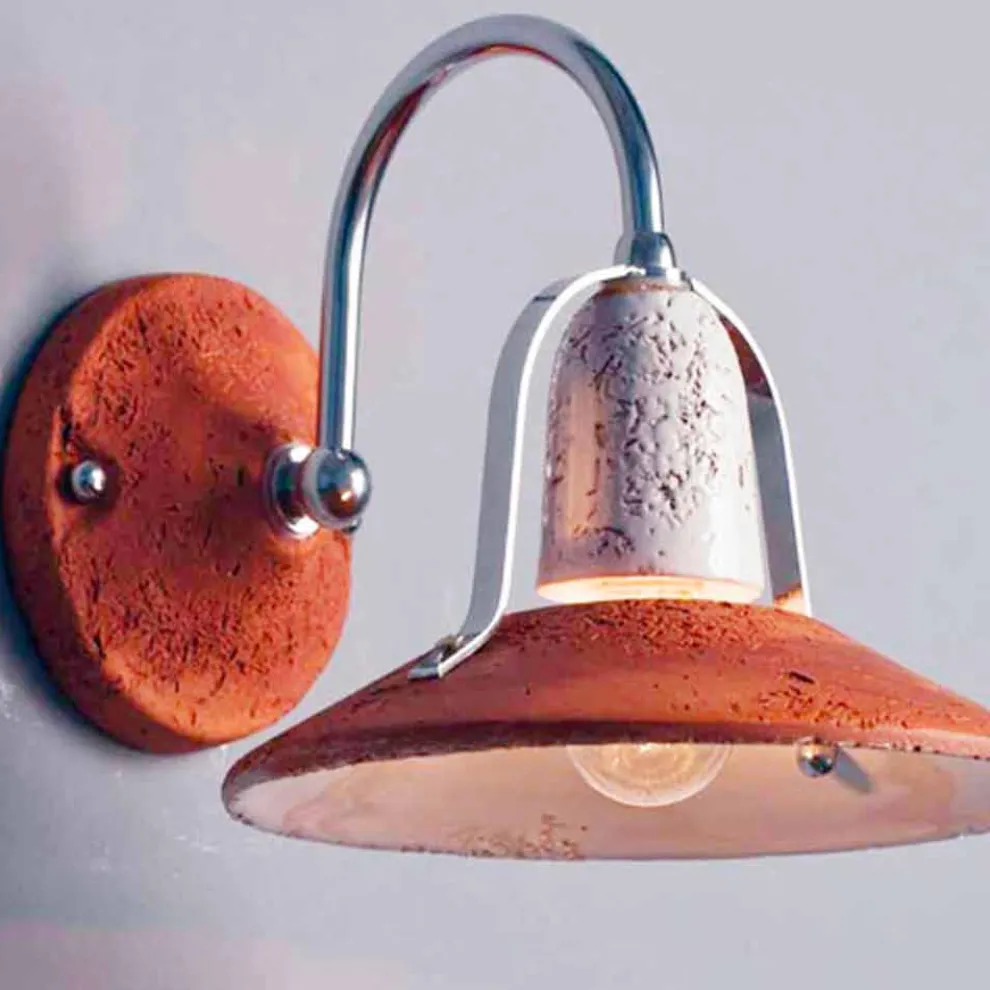 Toscot Asiago Wandlampe mit Arm Made in Toskana