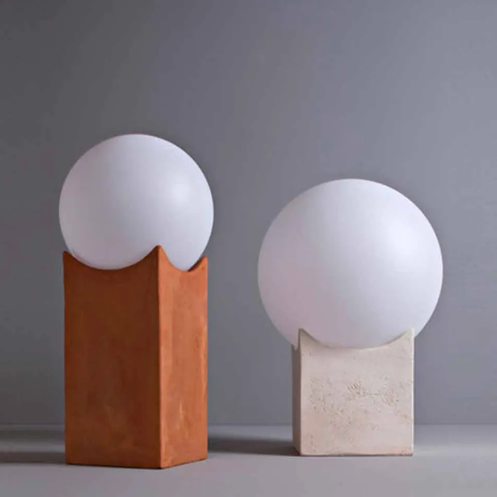 Toscot Atlante Sockelleuchte für Außenbeleuchtung