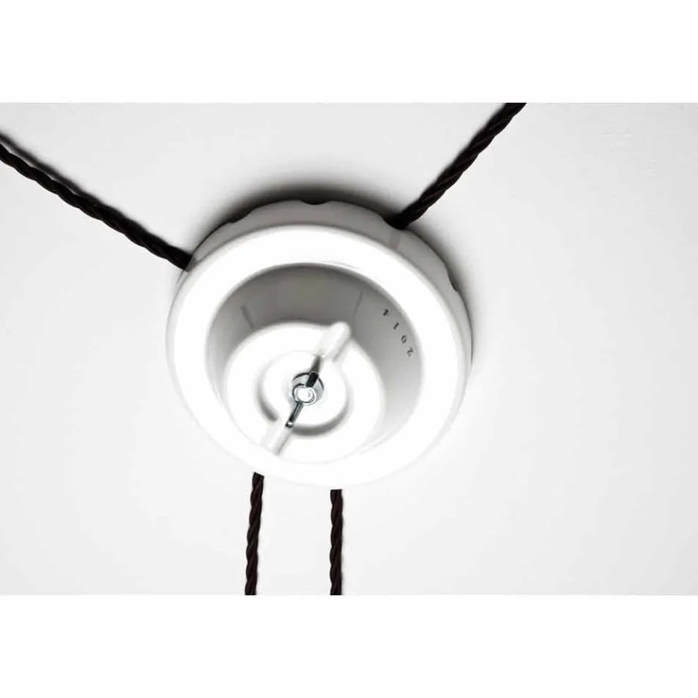 Toscot Battersea Deckenlampe klein, hergestellt in Toskana