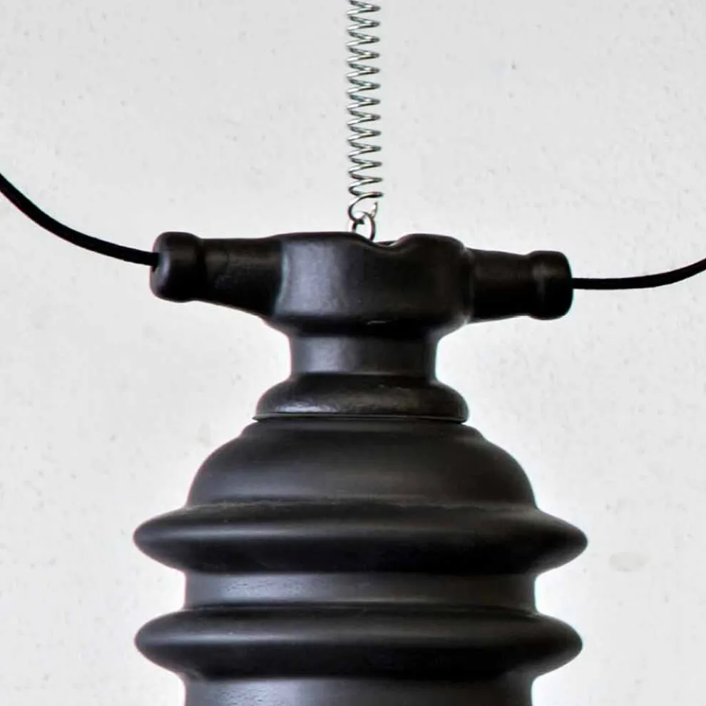 Toscot Battersea Pendelleuchte Glockenform aus Keramik