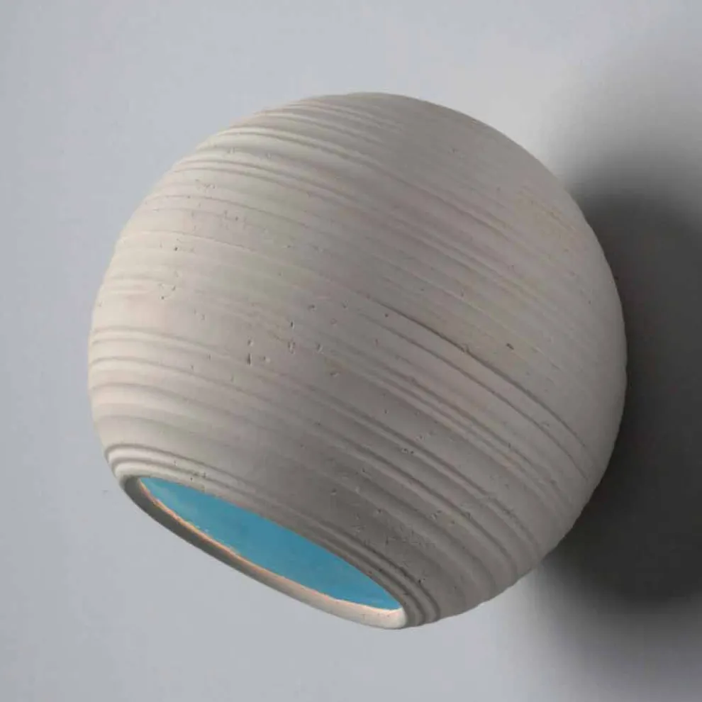 Toscot Newton Wandlampen und Wandleuchten aus Terrakotta