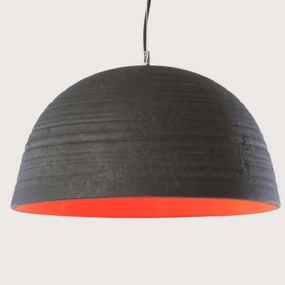 Toscot Notorius moderne Hängeleuchte aus Terrakotta