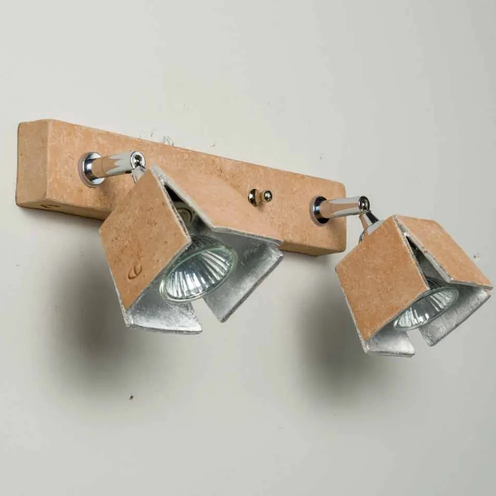 Toscot Piastra Deckenleuchte 2-flammig