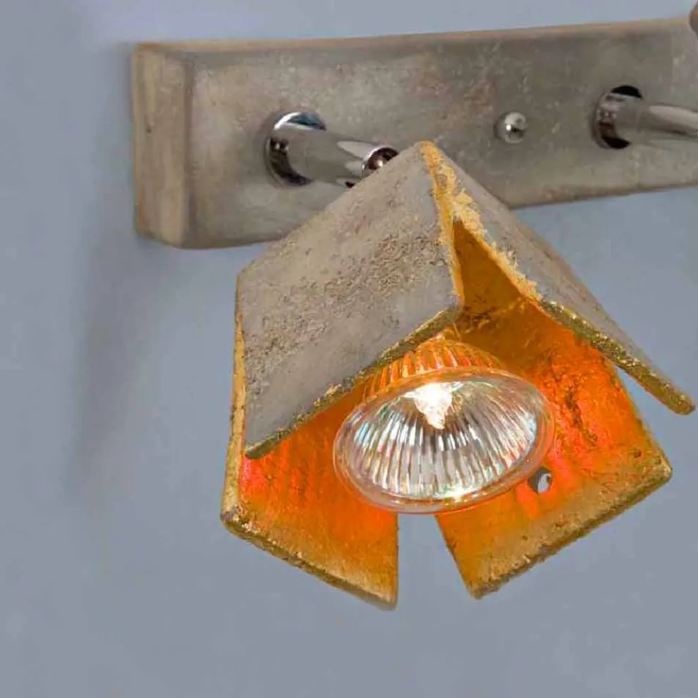 Toscot Piastra Deckenleuchte 2-flammig