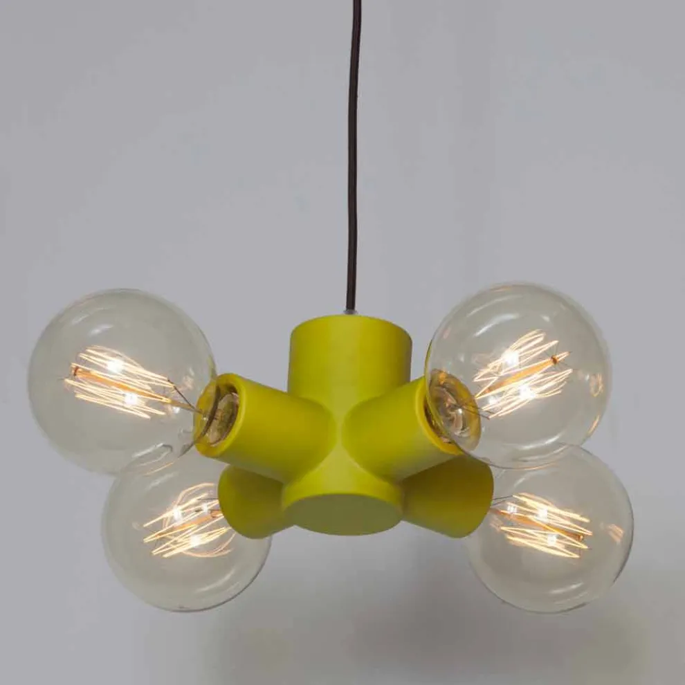 Toscot Traffic Pendelleuchte aus Keramik made in Toscana