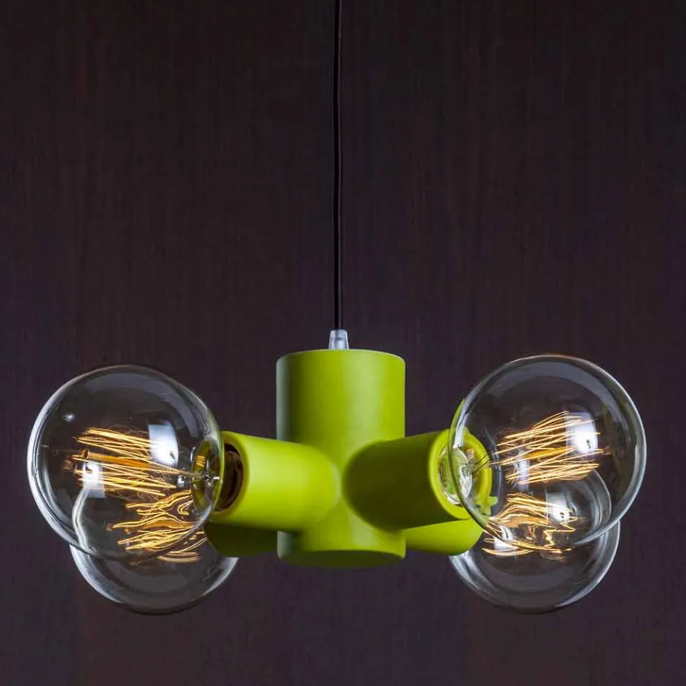 Toscot Traffic Pendelleuchte aus Keramik made in Toscana