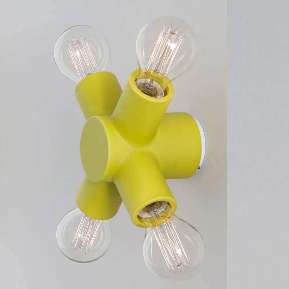 Toscot Traffic Wandleuchte aus Keramik in verschiedenen Ausführungen, hergestellt in der Toskana