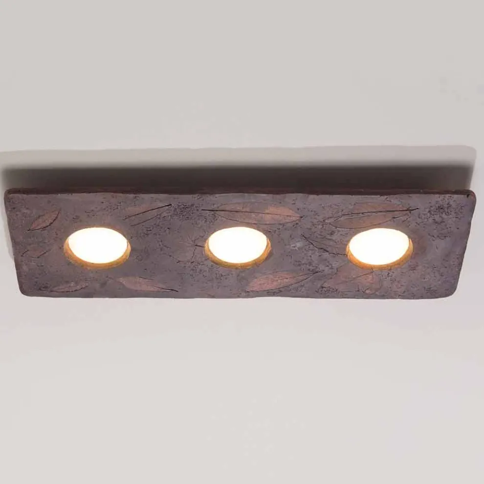 Toscot Vivaldi Design Wandlampe aus Terrakotta made in Italy