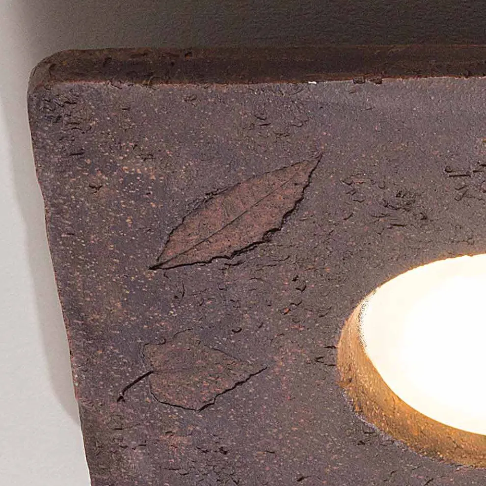 Toscot Vivaldi Design Wandlampe aus Terrakotta made in Italy