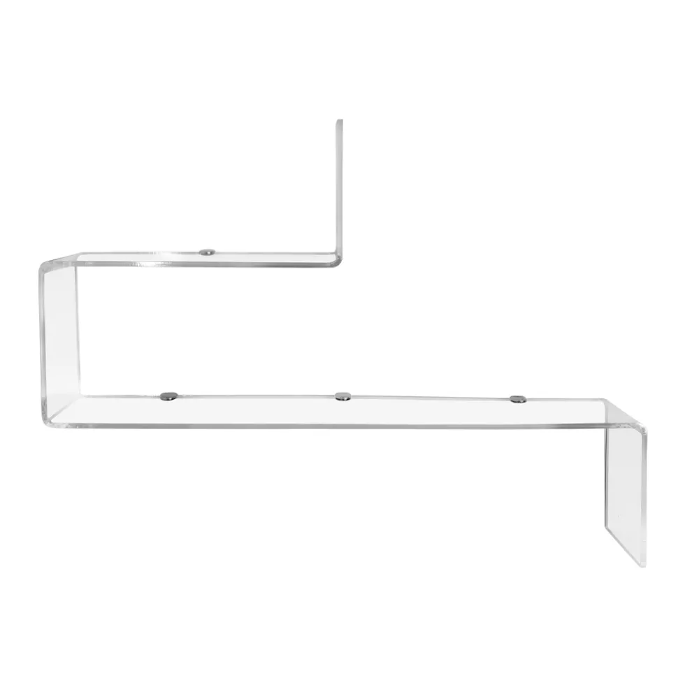 Transparentes Objektregal aus Plexiglas, hergestellt in Italien – Mufasa
