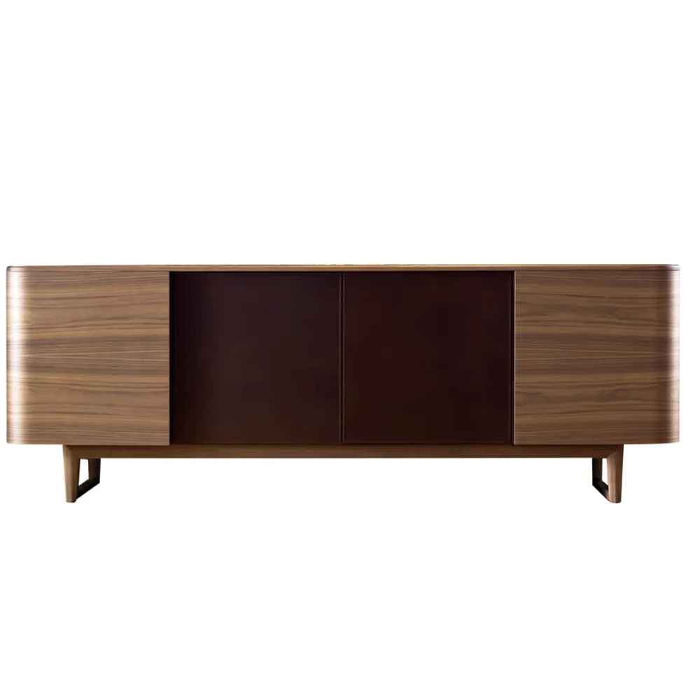 4-Türen Sideboard aus Holzfurniet made in Italy Grilli York