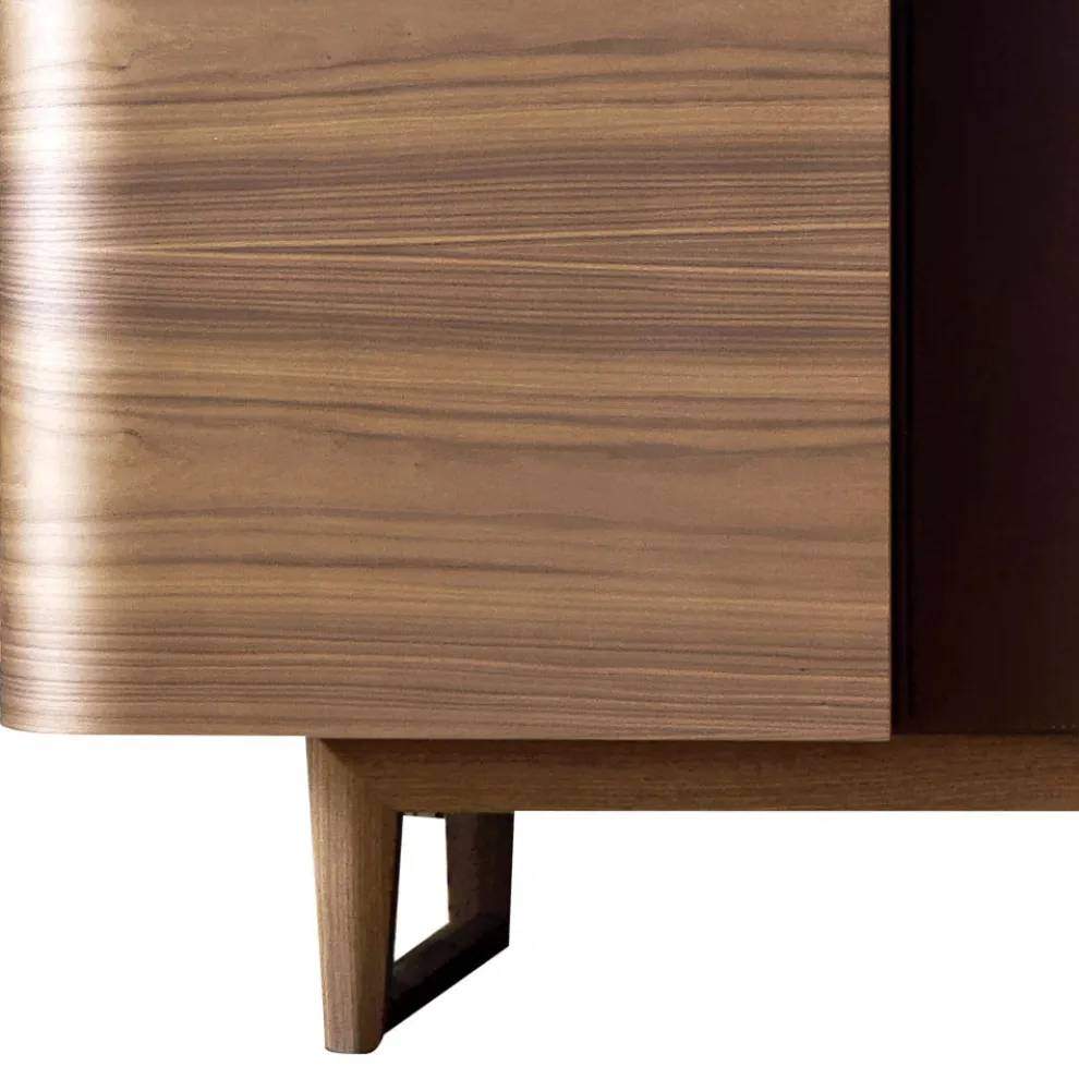 4-Türen Sideboard aus Holzfurniet made in Italy Grilli York