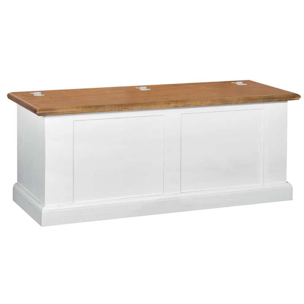 Truhe aus furniertem Holz und verschiedenen Ausführungen, hergestellt in Italien – Hermod