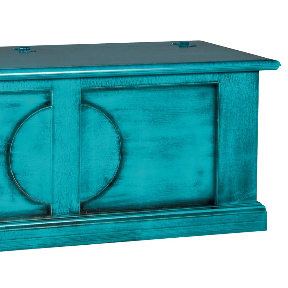 Truhe aus furniertem Holz mit verschiedenen Ausführungen, hergestellt in Italien – Krishna