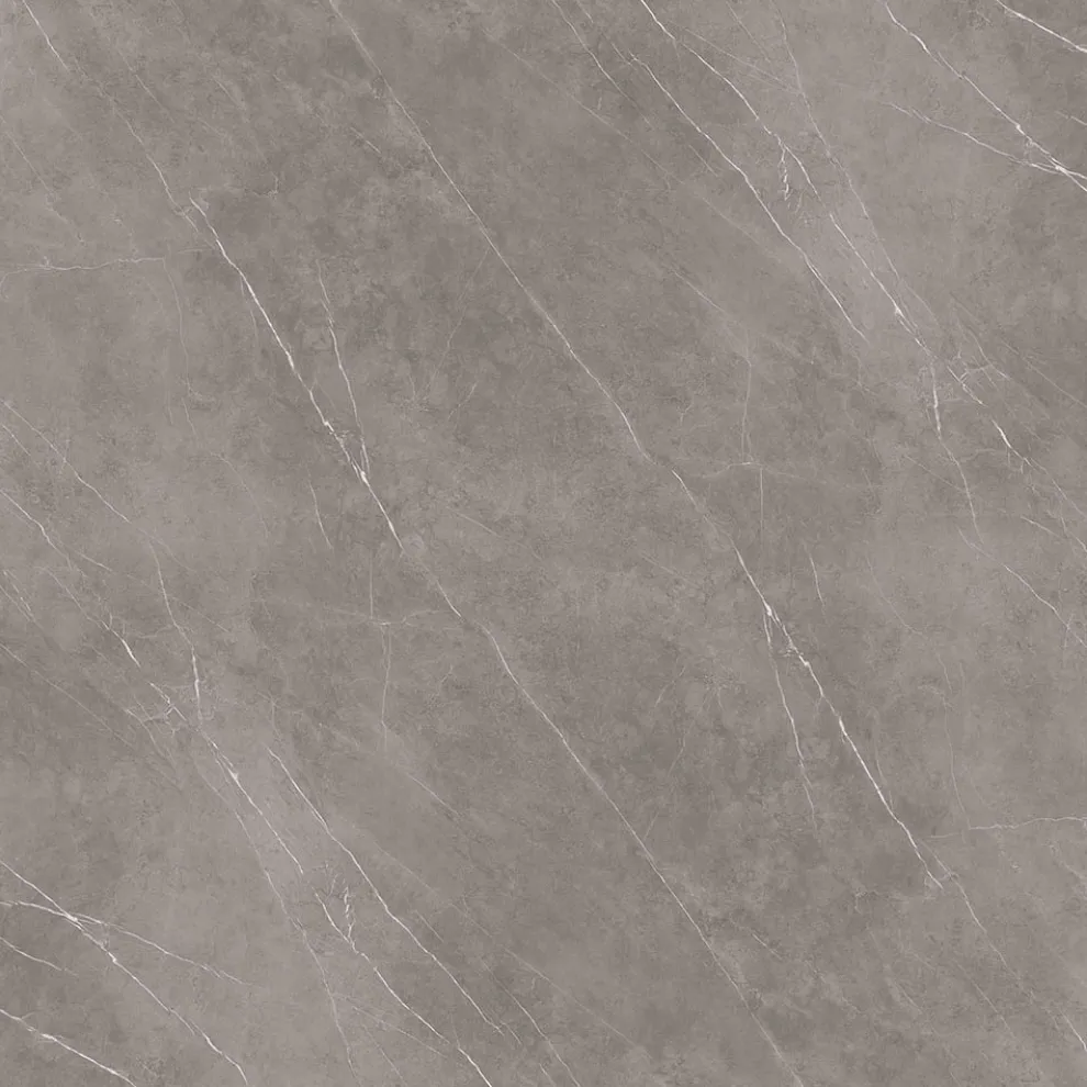 Tulip Eero Saarinen H 41 Couchtisch aus Keramik, Steingrau, hergestellt in Italien – Scarlet