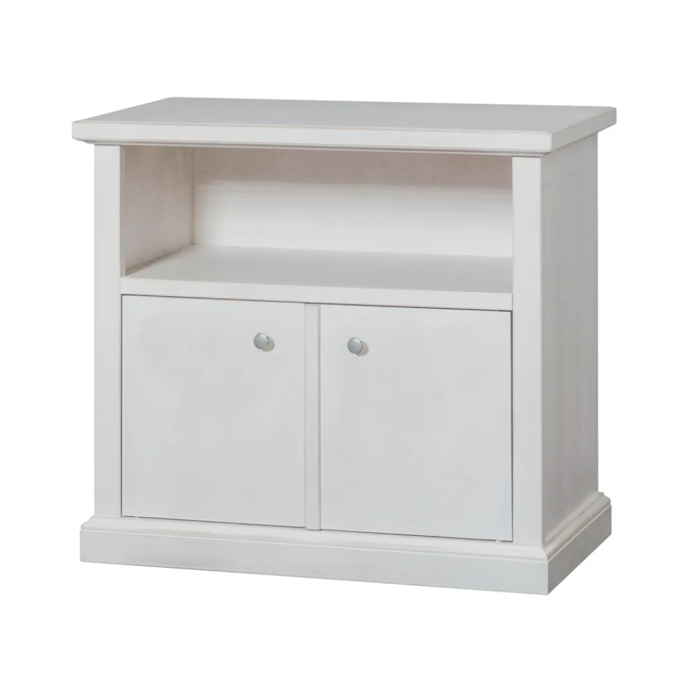 TV-Ständer mit offenem Fach und 2 Türen Made in Italy - Alpan