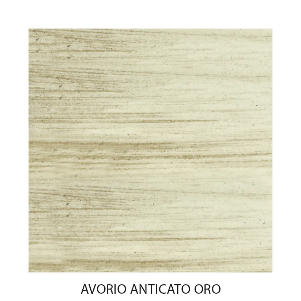 Doppelbett mit passendem Fußteil aus Eisen, hergestellt in Italien – Penny