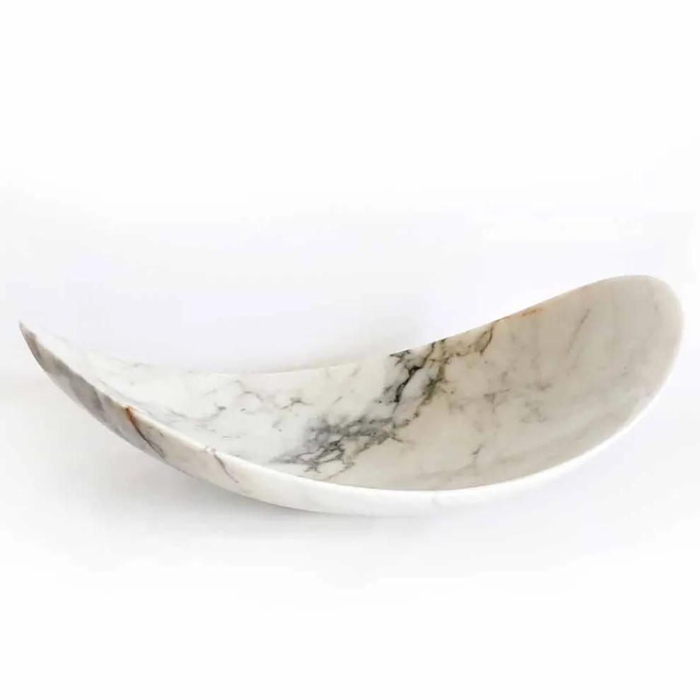 Herzstück im Paonazzo Marmor von Made in Italy Design - Libeccio