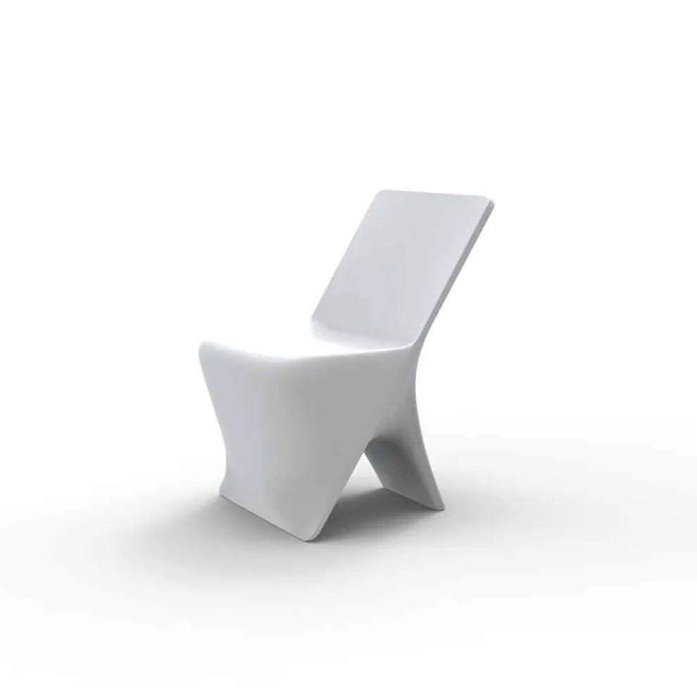 Gartenstuhl Sloo von Vondom, modernes Design aus Polyethylen