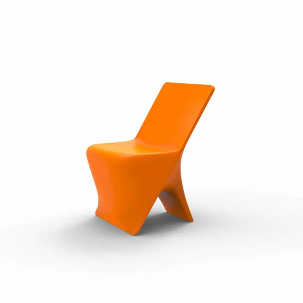 Gartenstuhl Sloo von Vondom, modernes Design aus Polyethylen