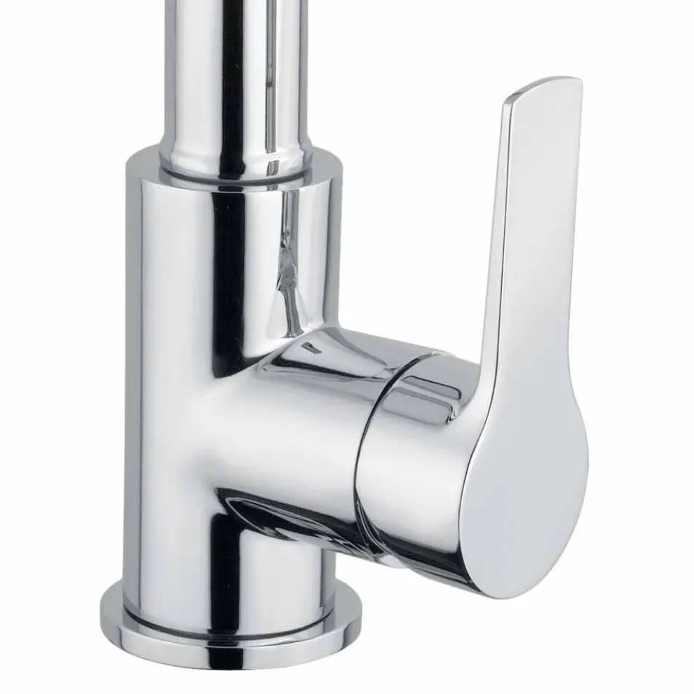 Waschtischmischer mit 2-Jet-Handbrause aus Messing Made in Italy - Croma