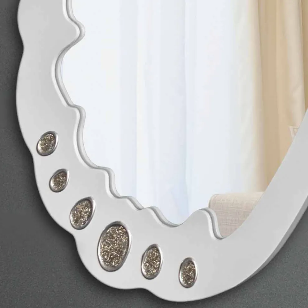 Design Wandspiegel Trilli Bianca Viadurini Decor