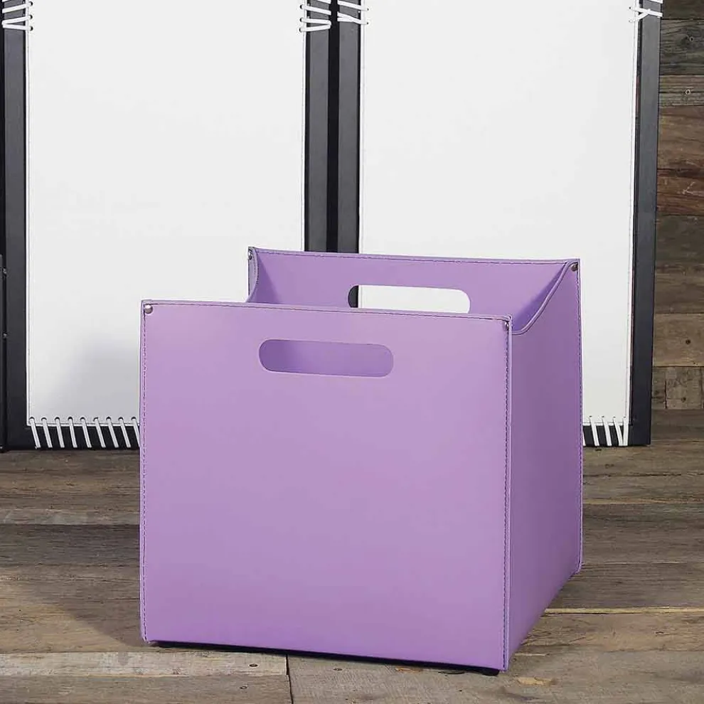 Giotto Modern Design Leder Aufbewahrungstasche 100% Made in Italy