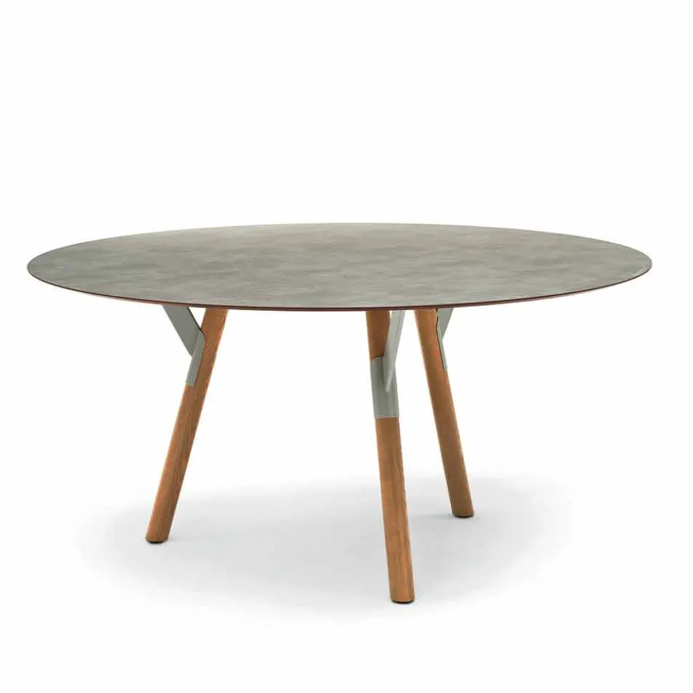 Esstisch rund H 65 cm Outdoor H 65 cm Varaschin