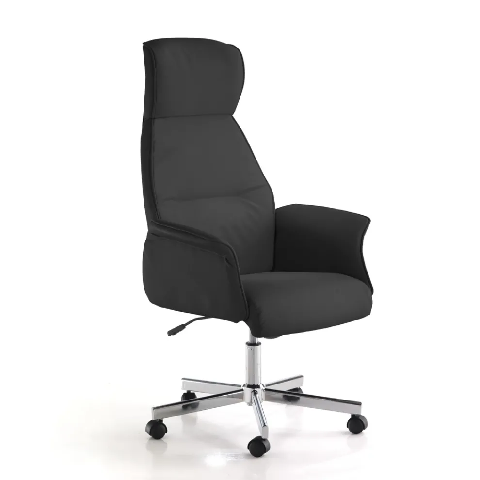 Bürosessel aus Kunstleder und Metallgestell – Beryllium