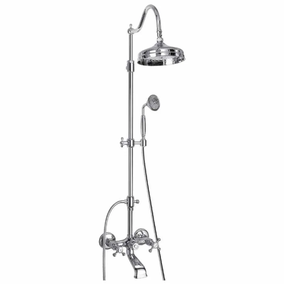 Verstellbare Messing-Duschsäule mit Made in Italy Bath Group - Fedrio