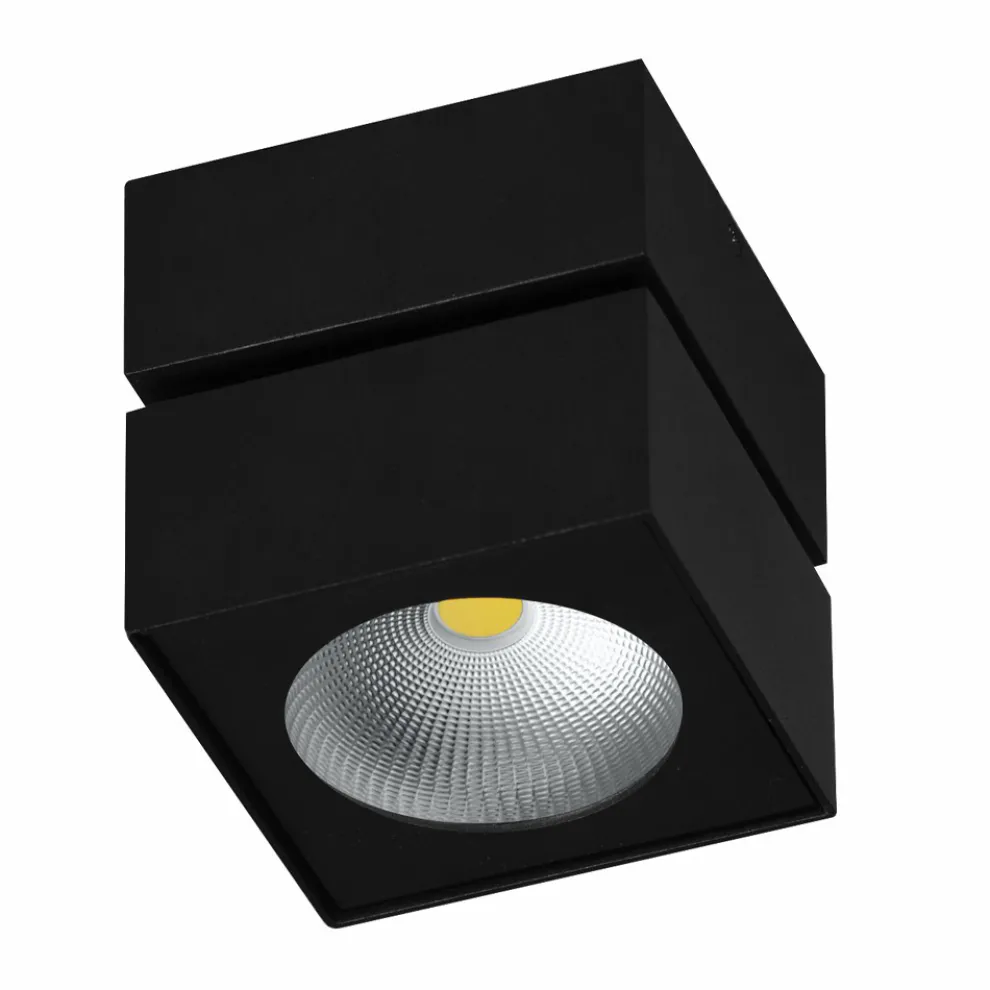 Verstellbare 14W LED-Wandleuchte aus weißem oder schwarzem Aluminium - Vernon